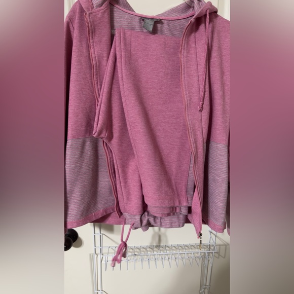 Women Pullover Hoodie Tracksuit Two Piece Sets Pockets Sweatpants - Picture 7 of 9